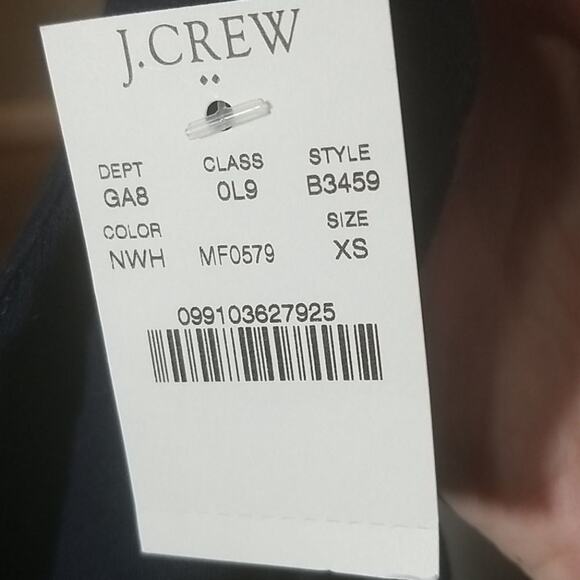 NWT J. Crew Geometric Print Short Sleeve Tee - Picture 6 of 6